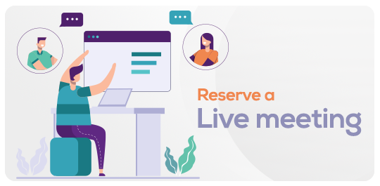 Reserve live meeting